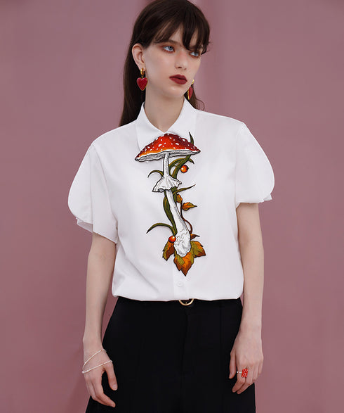Mushroom Berry Tie